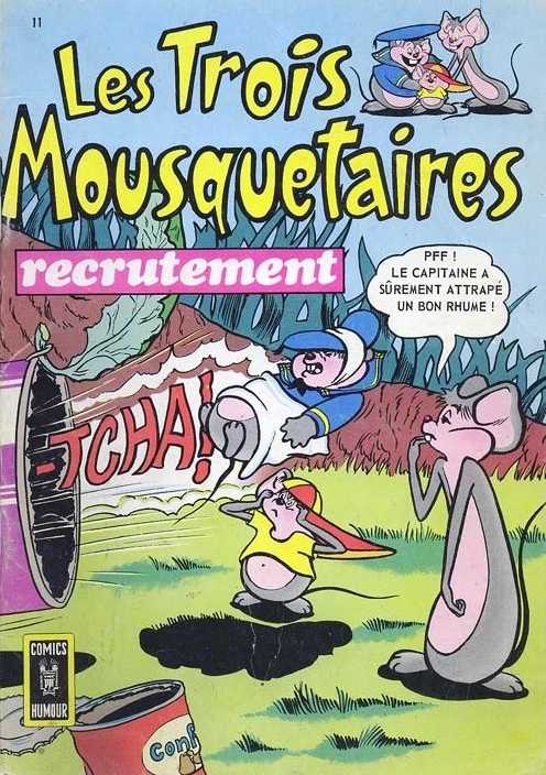 Scan de la Couverture Les Trois Mousquetaires n 11